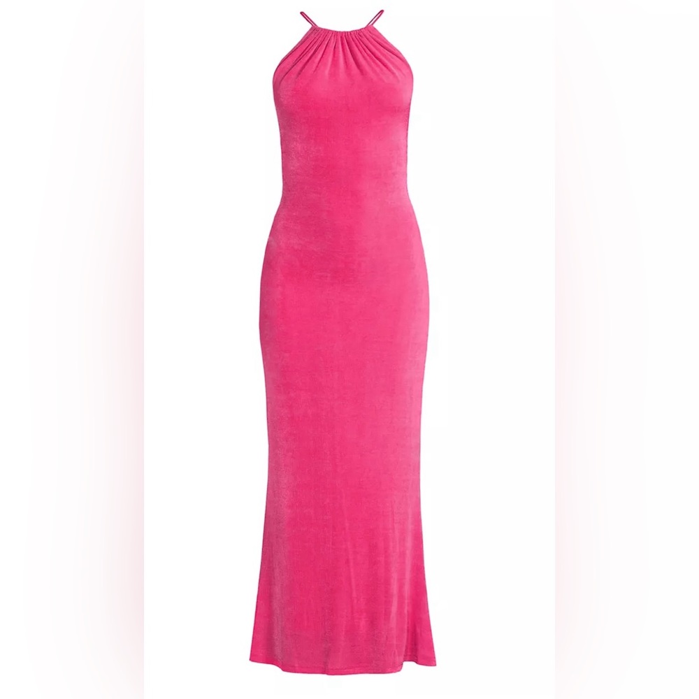 Hot pink Misha dress